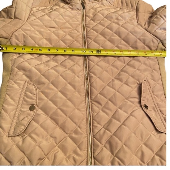 Brigitte Naux Cream Quilted Jacket Size M - Picture 5 of 6